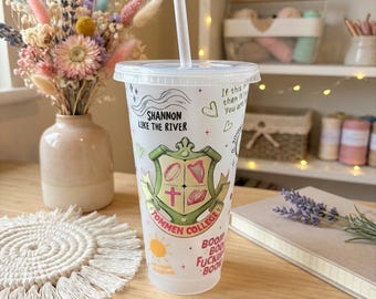 Vaso de plástico Boys of Tommen - 710 ml con pajita