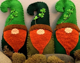 Lucky Leprechaun Felt Ornament