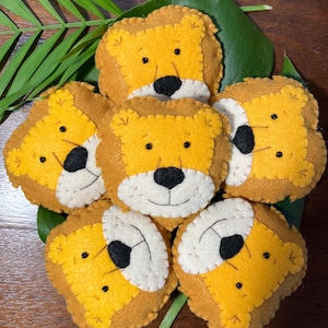 Dandy Lion Felt Ornament—Updated for 2025