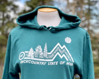 Backcountry State of Mind, AK Unisex Hoodie