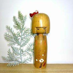 Kokeshi Doll, Vintage Japanese Creative doll by Miyagawa Kunio (22.5cm.)
