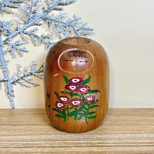 Kokeshi Doll, Vintage Japanese Creative doll (7.5cm.)