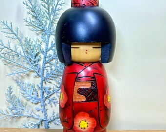 こけし、藤川正江作ヴィンテージ日本の創作人形 (23 cm) - Etsy 日本