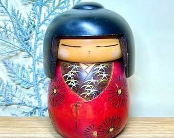 関口 東亜 Tōa 創作 こけし kokeshi doll 人形 姫 レトロ 美 現在、この商品の在庫はありません - Etsy