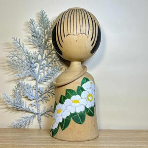 Kokeshi Doll, Vintage Japanese Creative doll by Kuninobu Okura (24.5cm.)