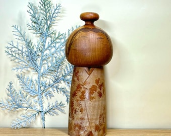 こけし、藤川正江作ヴィンテージ日本の創作人形 (23 cm) - Etsy 日本