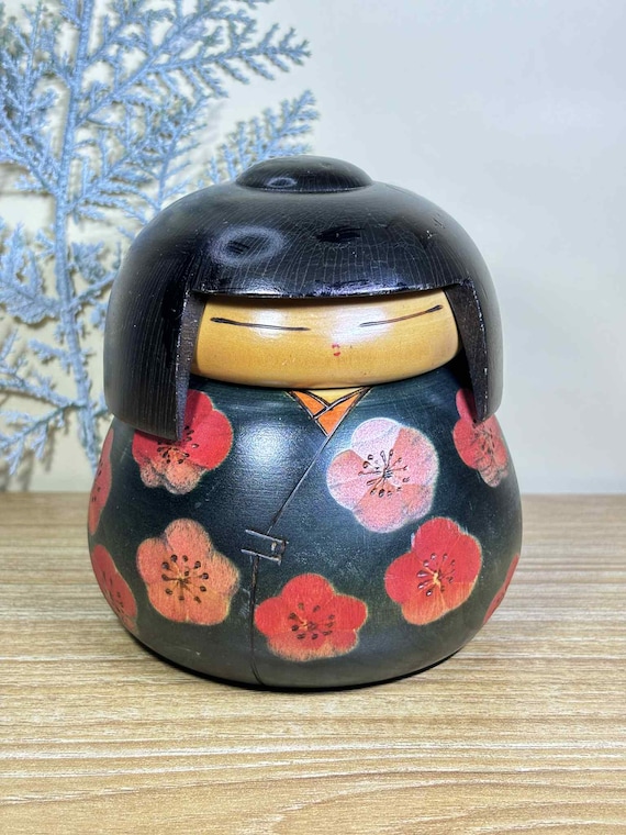 こけし・東亜作・47cm こけし、関口東亜作ヴィンテージ日本の創作人形 (13 cm) - Etsy 日本