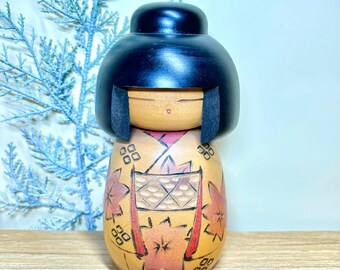 こけし、藤川正江作ヴィンテージ日本の創作人形 (23 cm) - Etsy 日本