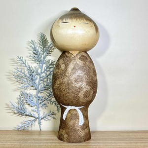 Kokeshi Doll, Vintage Japanese Creative doll &#39;Mushin&#39; by Masao Watanabe (30cm.)