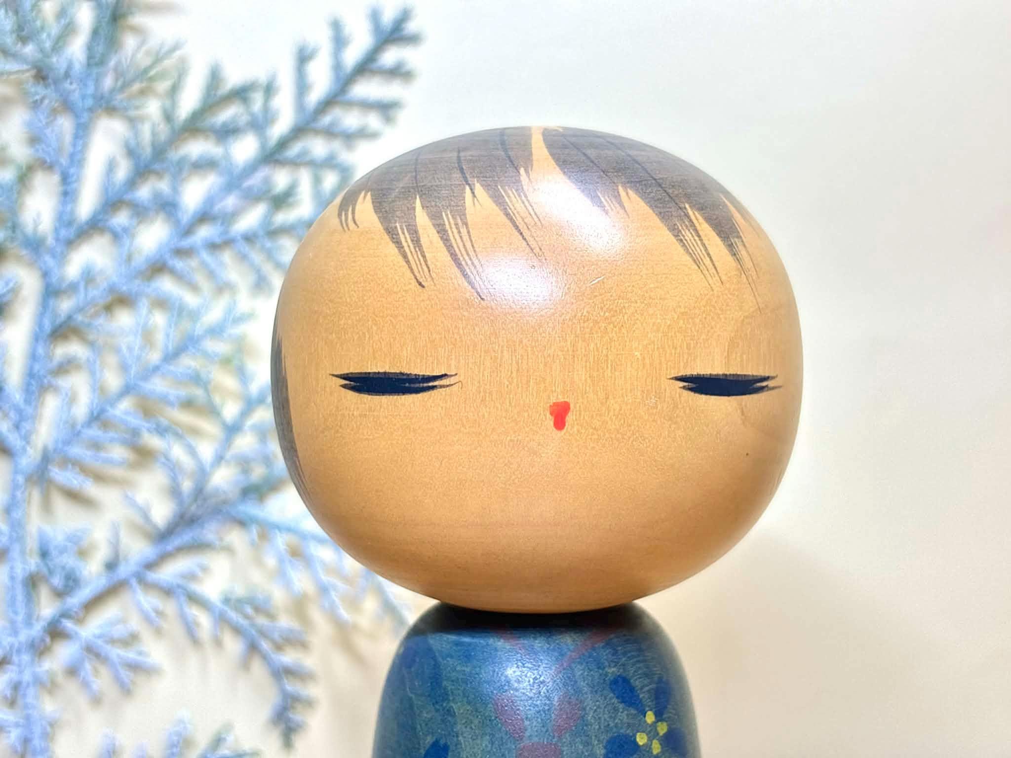 辻田 良三 Ryozo 創作 こけし kokeshi 人形 doll 和風 美 辻田 良三