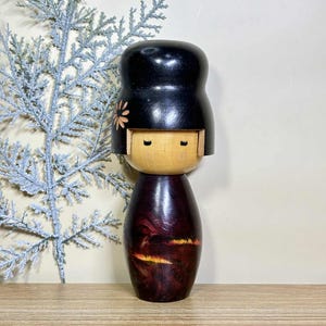 Kokeshi Doll, Vintage Japanese Creative doll by Hideo Ishihara (16cm.)