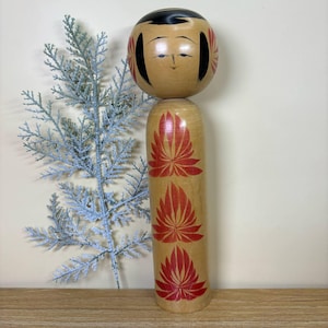 Kokeshi Doll, Vintage Japanese Creative doll (24.5cm.)