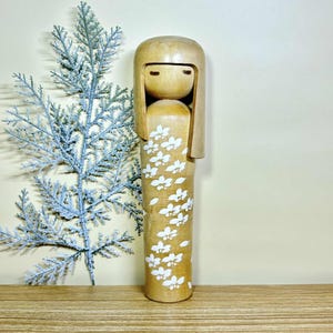 Kokeshi Doll, Vintage Japanese Creative doll by Miyajima Muhitsu (21.5cm.)