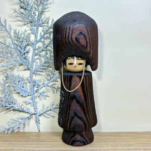 Kokeshi Doll, Vintage Japanese Creative doll by Shido Shozan (18.4cm.)