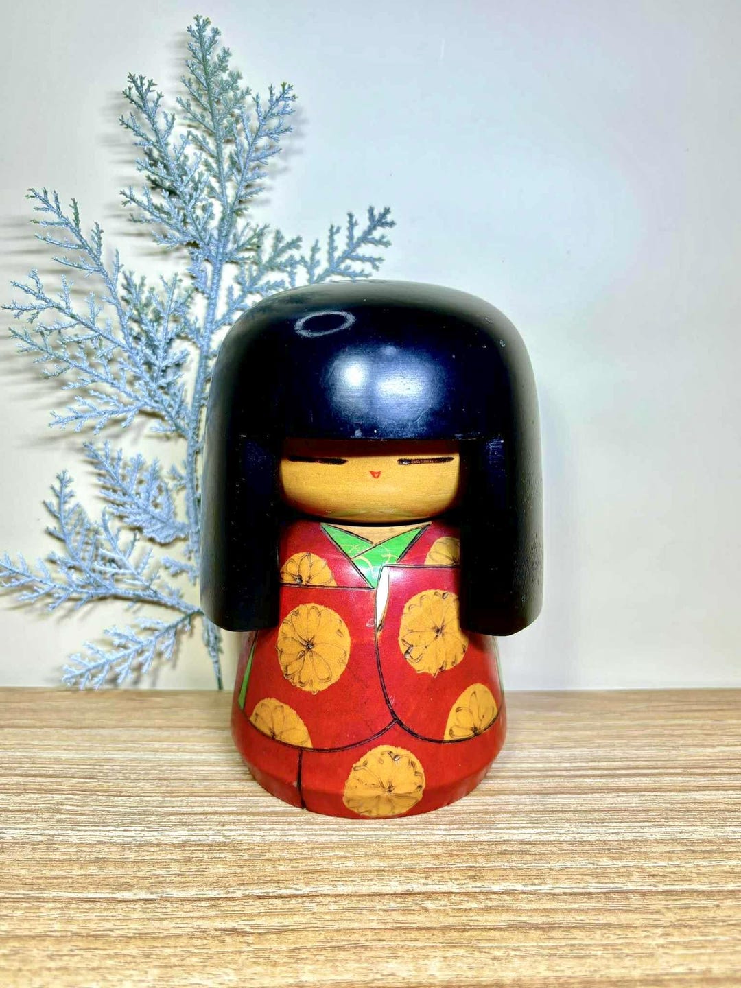 Kokeshi Doll, Vintage Japanese Creative Doll by Koho (16cm.) - Etsy