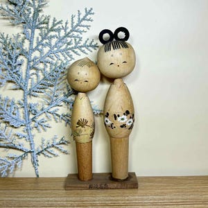 Kokeshi Doll, Vintage Japanese Creative doll (16.5cm.)