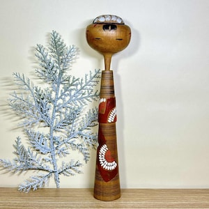 Kokeshi Doll, Vintage Japanese Creative doll (26cm.)