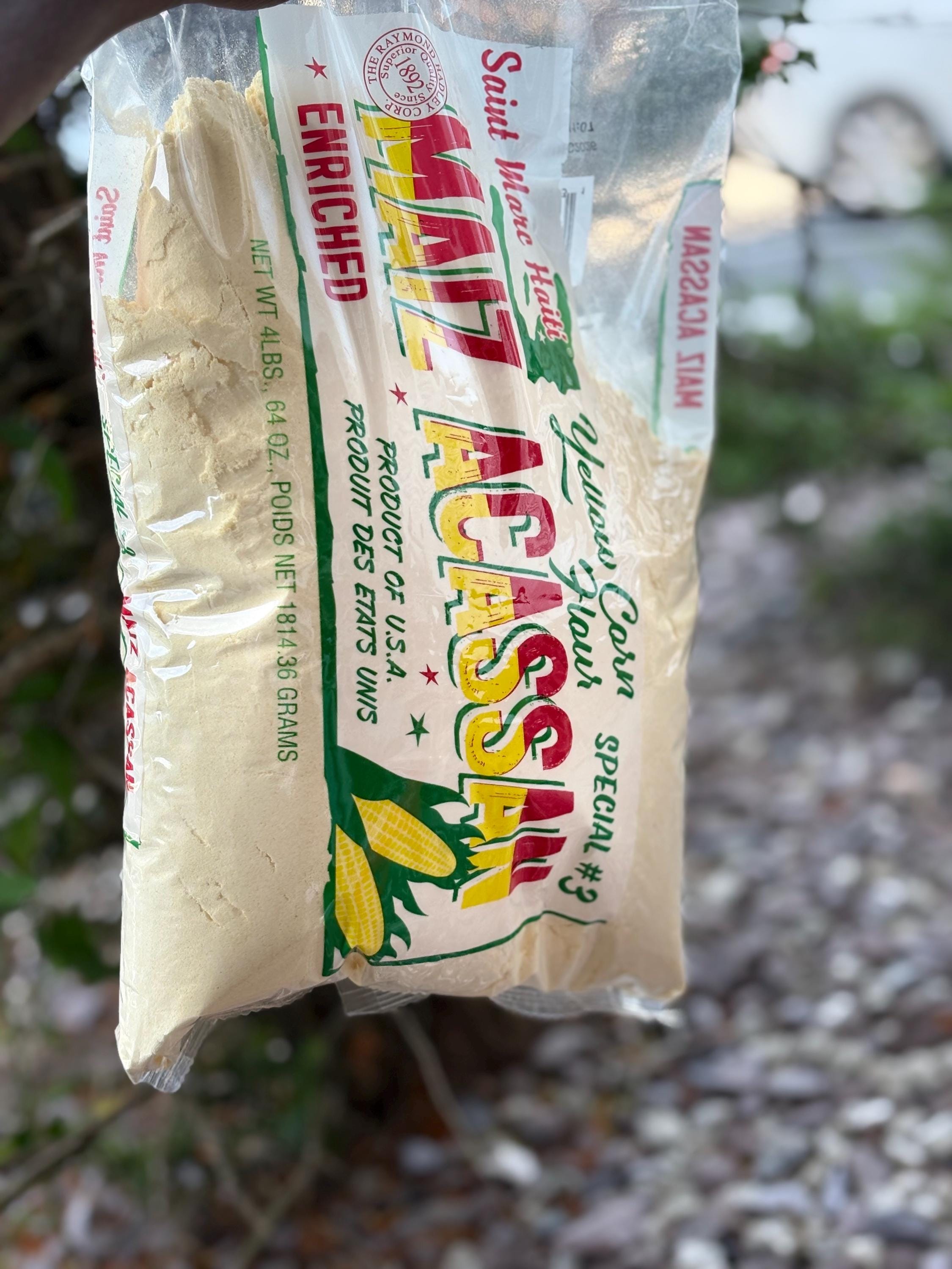Akasan, Farine Accasan. Yellow Corn Flour From St Marc. - Etsy