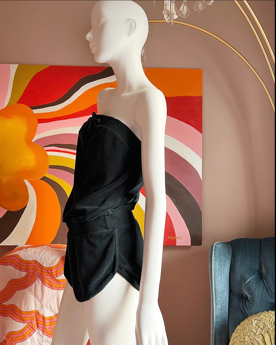 Vintage 1980's Terrycloth Romper - Etsy