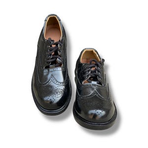 Handgefertigte Herren Scottish Black Leather Ghillie Brogues Traditionelle Highland Dress Schuhe