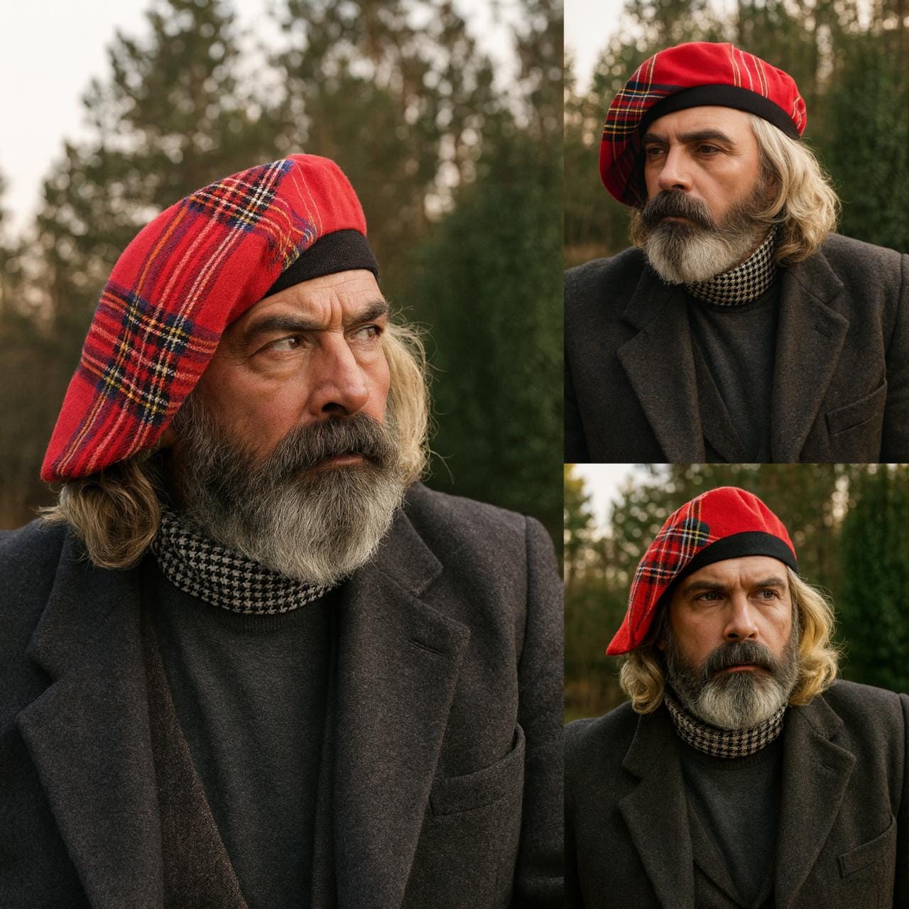Plaid Berets - Etsy