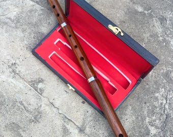 Traditional Irish Rosewood 3 Part Flute Rosewood Musical Instruments With Hard Case