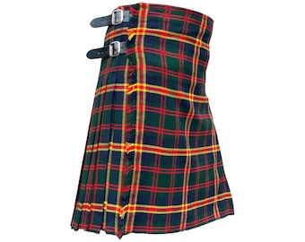 Kilt écossais de 8 verges pour homme - Kilt des Highlander sur commande - disponible dans plus de 50 tartans - Tailles de 28 à 62 pouces