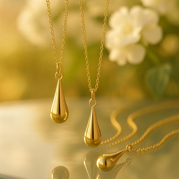 Urn Necklace Silver Teardrop Cremation Jewelry Human Ashes Necklace Keepsake Pendant Pet Ashes Necklace Memorial Jewelry Custom Urn Pendant