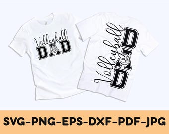 Volleyball Dad SVG PNG, Volleyball Dad Shirt Svg, Volleyball Svg, Volleyball Mom Svg, Volleyball Shirt Svg, Game Day Svg, Sports Dad Svg