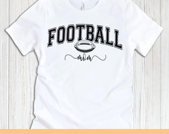 Football Mom SVG, Football Mama SVG, Football Mom Gifts, Football Mom Shirt Svg, Football Mom Design, Varsity, Cut File For Cricut, Svg, PNG
