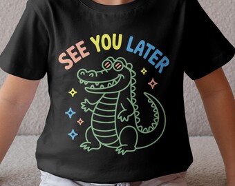 Last Day of School Teacher PNG: See You Later Alligator, Summer Vibes (Digital Download