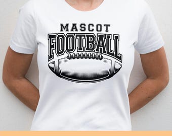 Football Svg Png, Football Team Template Svg Png, Football Mom Svg, Svg Files for Cricut, Football Team Shirts Svg Png, Football Logo Svg