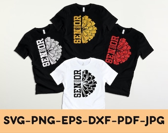 チアシニアSVG PNG、シニア2026SVG、ダンスシニアSVG、卒業生SVG、シニアSVG、2026年卒業クラスSVG、2026年卒業生SVG、Cricut用SVGファイル
