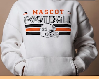 Football Svg Png, Football Team Template Svg Png, Football Mom Svg, Svg Files for Cricut, Football Team Shirts Svg Png, Football Logo Svg