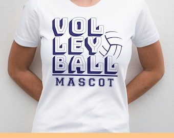 Voleibol Svg Png, Plantilla de equipo de voleibol Svg Png, Mamá de voleibol Svg, Archivos Svg para Cricut, Camisetas de equipo de voleibol Svg Png, Logotipo Svg