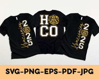 Hoco 2025 2026 Svg Png Homecoming 2025 Svg Homecoming Svg Png Hoco Png Homecoming Cheer High School Png Homecoming Shirt svg Png Cut File