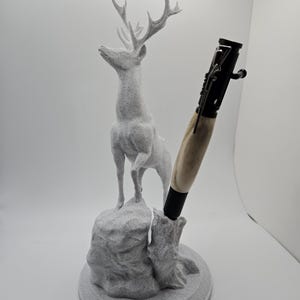 Handgemaakte hertengewei bout-actiepen | Standaard en koffer