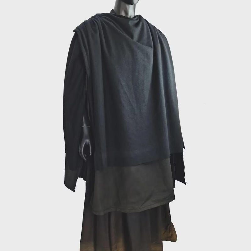 Dark Side Robe Jedi Robes Acolyte - Etsy