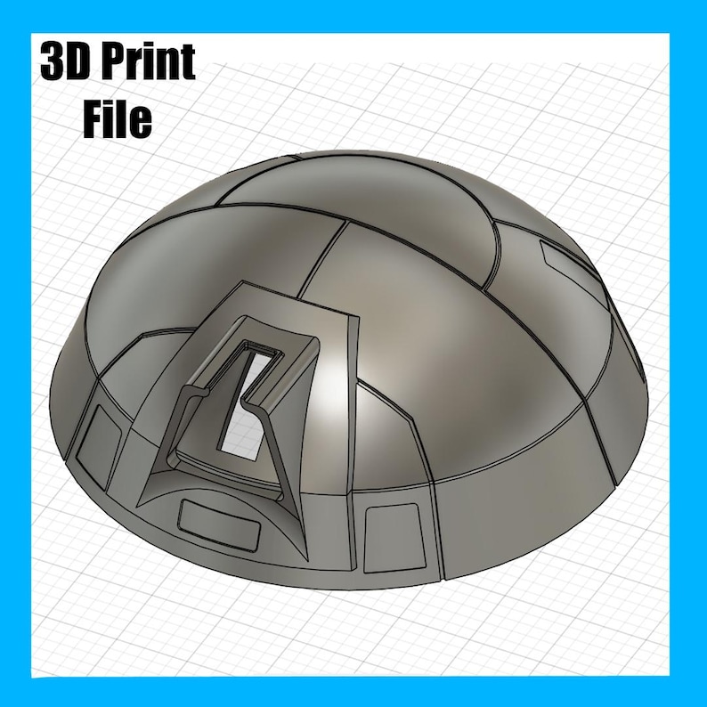 NSD Dalek Head Dome 3D Print Files - Etsy Australia