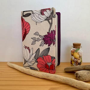 Fabric passport holder, fabric passport case, travel accessory, gift idea
