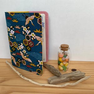 Stoffen paspoorthouder, stoffen paspoorthoes, reisaccessoire, cadeau-idee
