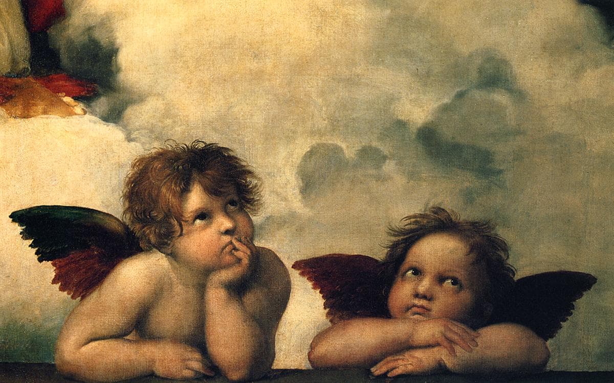 Raphael two angels - Etsy 日本