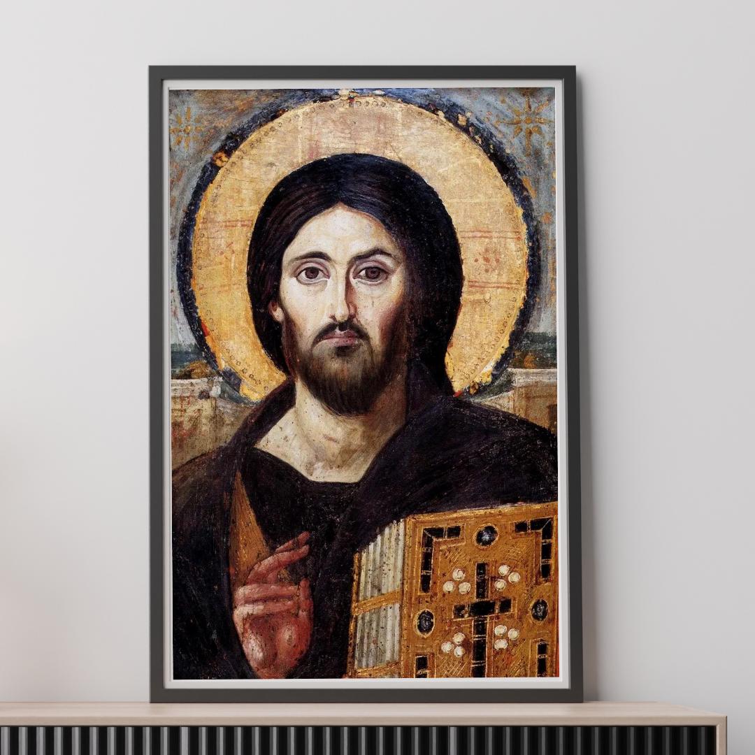 Christ Pantocrator a Depiction of Jesus Christ as the Ruler of All ...
