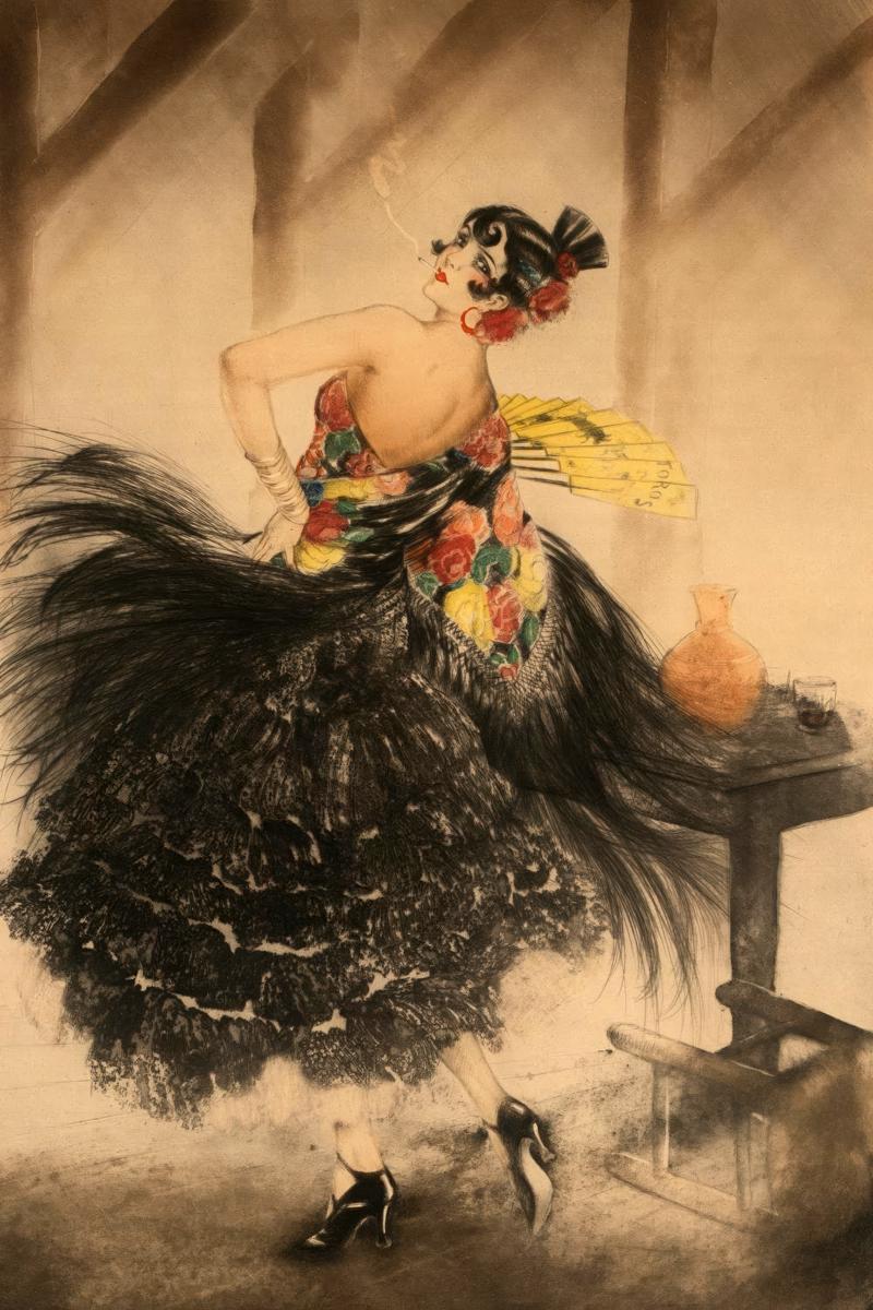 LOUIS ICART「ECOUTE」限定　女性像 フィギュリン アールデコ風 LOUIS ICART「ECOUTE」限定 女性像 フィギュリン アールデコ風 LOUIS