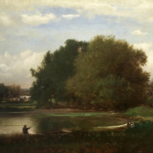 George Inness Landscape Art Print: American Impressionist Giclée Poster