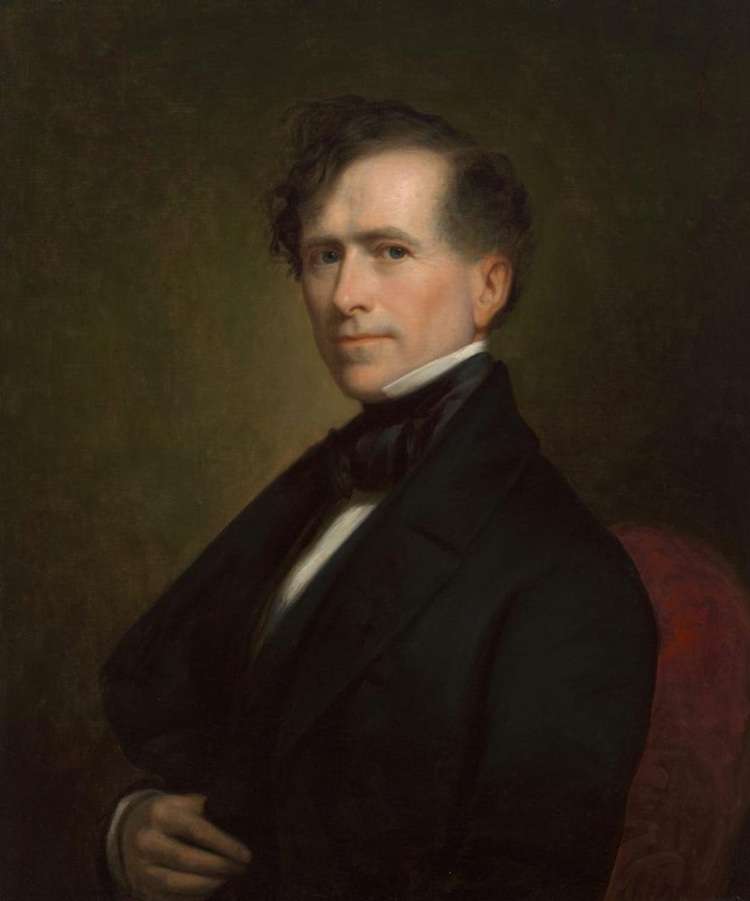 Portrait of Franklin Pierce 14th President of the United States Premium ...