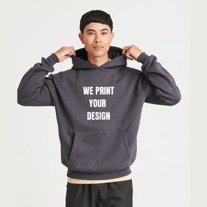 Personalized Unisex Hoodie Custom Name Logo Cozy Warm Casual Gift Unisex Sweatshirt Soft Comfortable