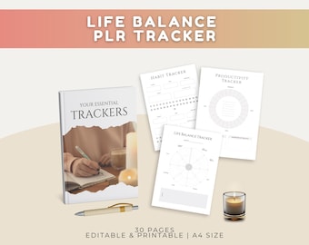Daily Weekly Monthly Goal Tracker Financial Budget Planner Habit Journal Self Care Woman Organize Student Schedule Money Management Digital