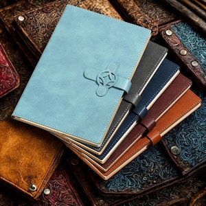 Journal en cuir personnalisé, carnet personnalisé, journal en cuir, journal intime, carnet de notes, couverture de journal en cuir, journal Legacy, carnet de notes en cuir
