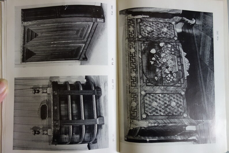 Vintage Ilustrado Libro de Referencia Francés Historia del Gran Gabinete de París y Muebles Fabricantes de Carpintería, Museo de Artes Decorativas 1955 imagen 1